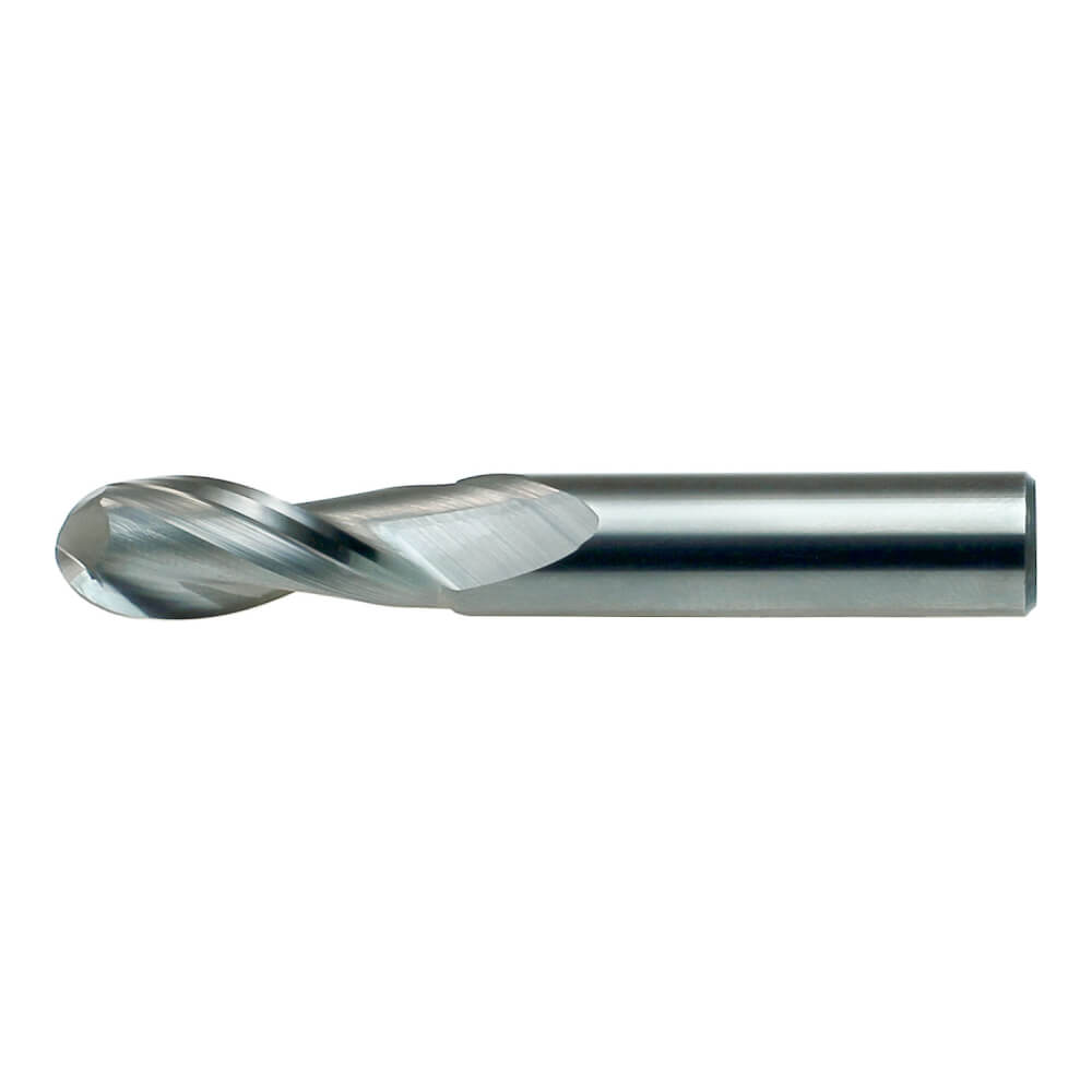 7600 Series 2-Flute Ball Nose Finishing End Mills