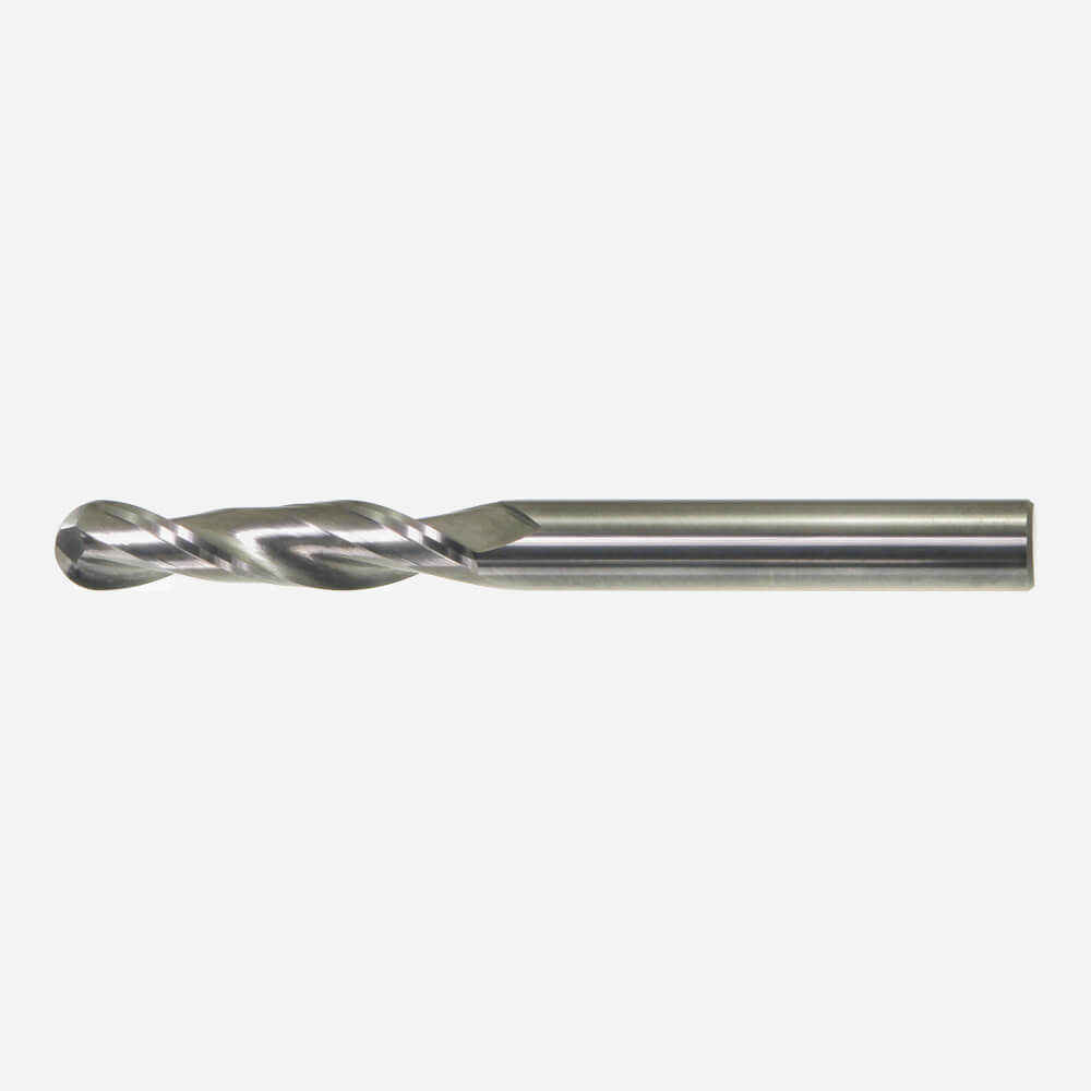 7650 Series 2-Flute Ball Nose Finishing End Mills