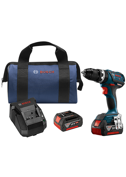 18V EC Brushless Compact Tough&trade; 1/2 In. Hammer Drill/Driver Kit