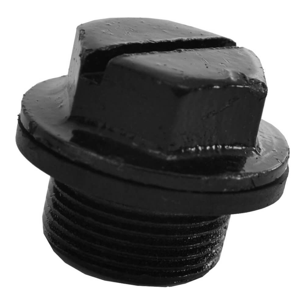 Plug with sealant for lawn roller 80145