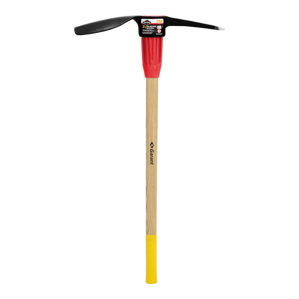 Pick and shovel combined, (2 in 1), assembled, 36&quot; handle