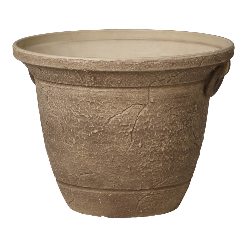Pot Handle Jar, 20&quot;, sandstone color