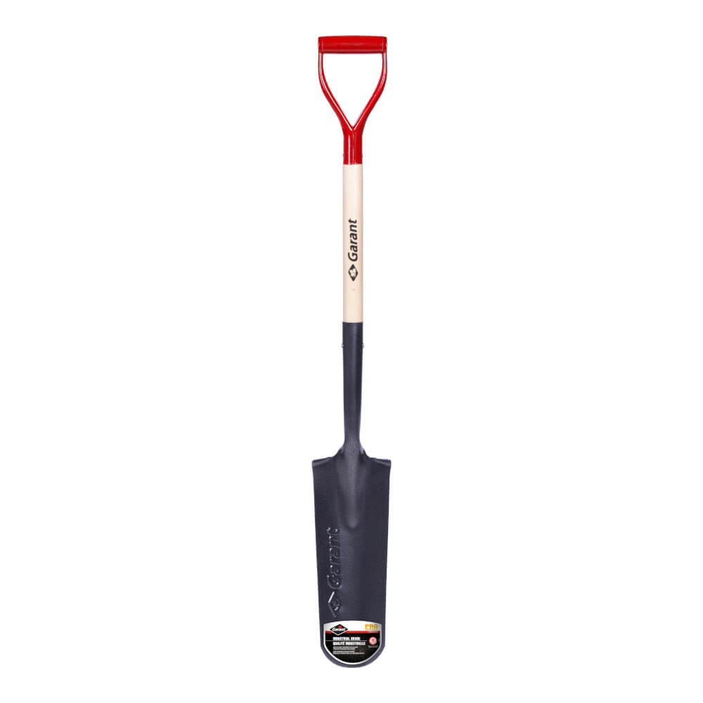 Drain spade 16&quot;, ash hdle, dh, Garant Pro