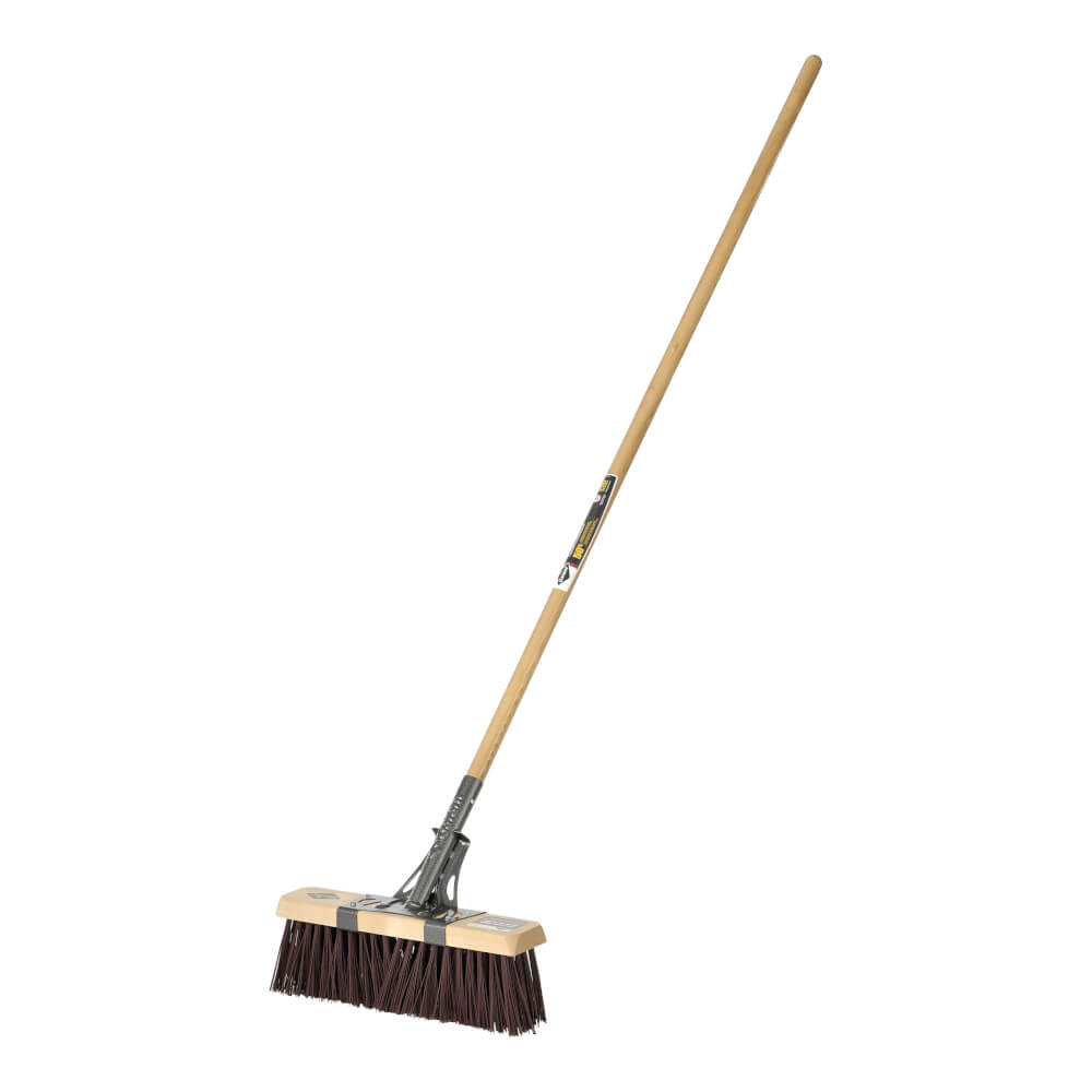 Street/stable broom, 16&quot;, synth&Atilde;&copy;tic fibers, extra-rough surfaces, Garant Pro