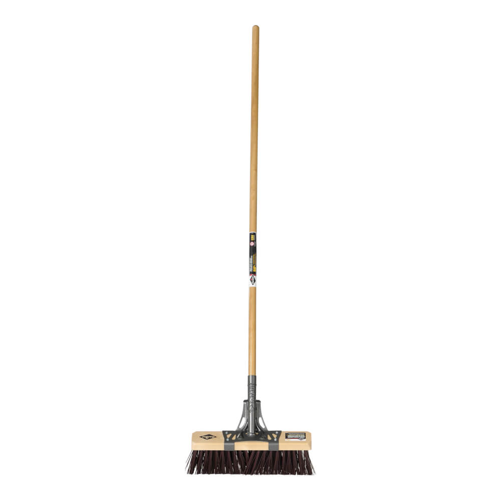 Street/stable broom, 16&quot;, synth&Atilde;&copy;tic fibers, extra-rough surfaces, Garant Pro