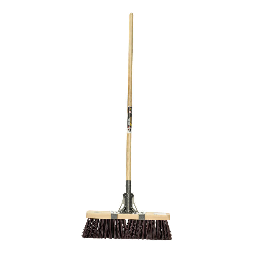 Street/stable broom, 18&quot;, synth&Atilde;&copy;tic fibers, extra-rough surfaces, Garant Pro