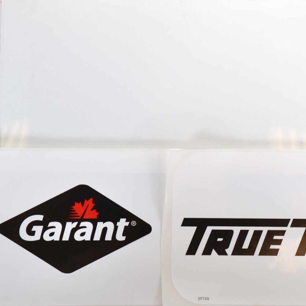 Sign tt/garant sticker for hook GSH and GSSDH