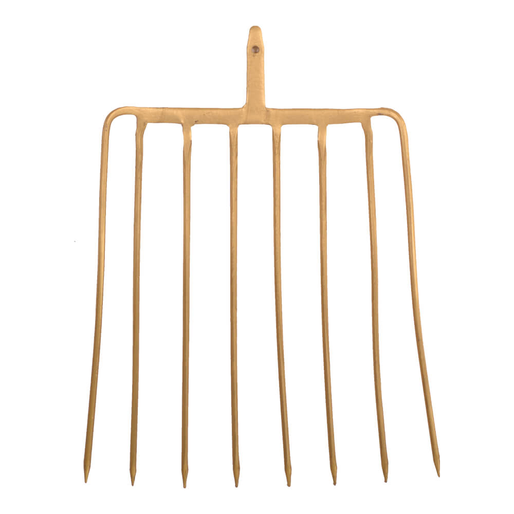 Head for ensilage fork, 8 tines/16&quot;, Garant