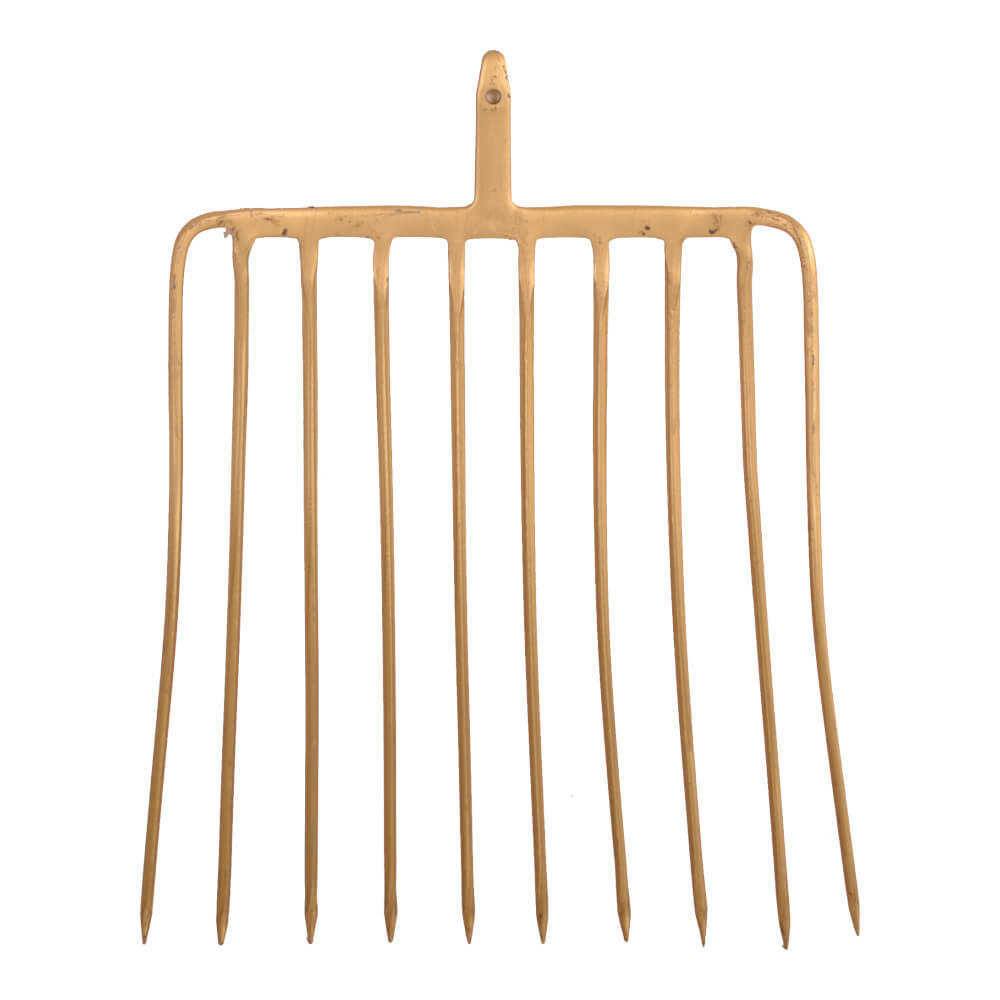 Head for ensilage fork, 10 tines/16&quot;, HDG1016