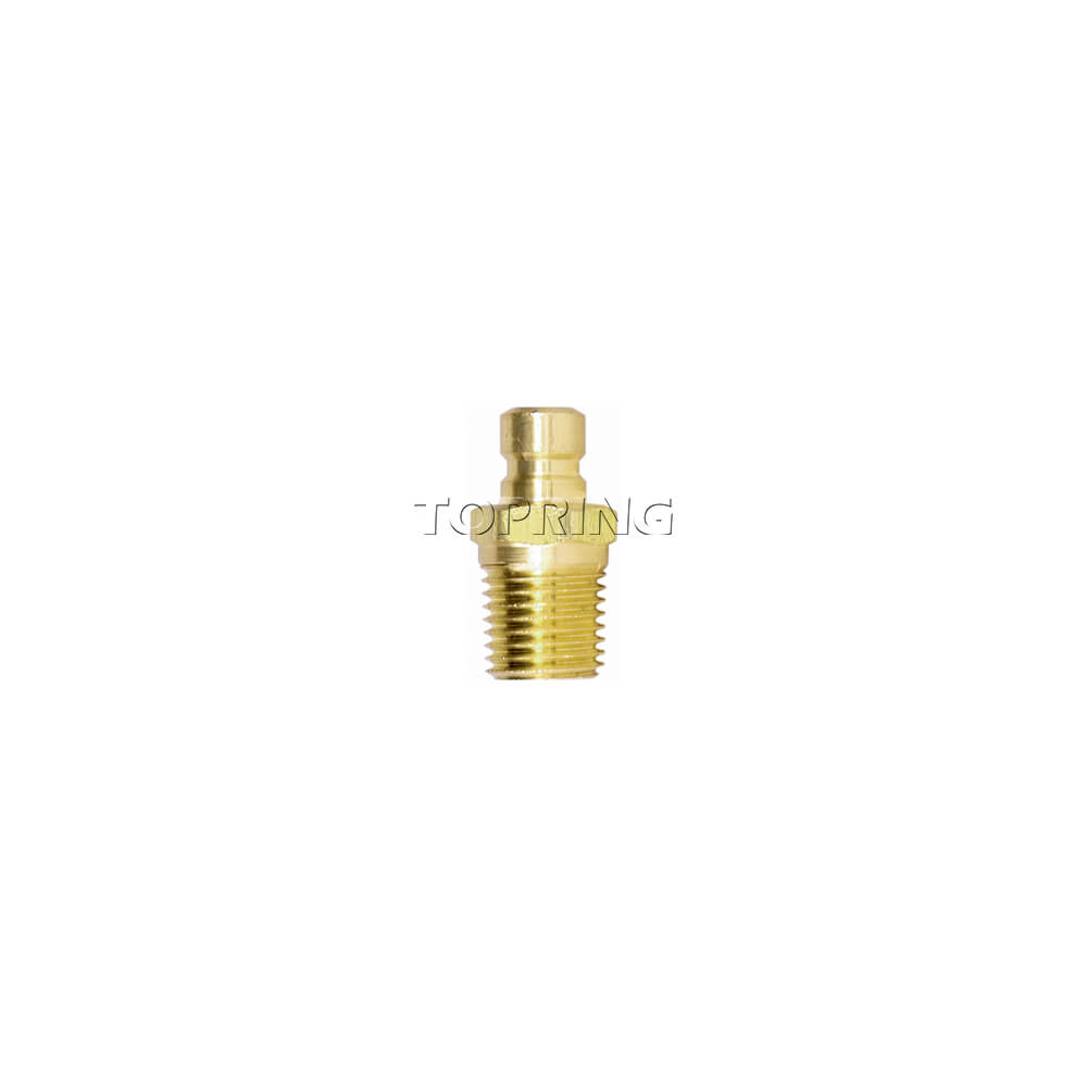 Male Plug 1/4 - 1/8(M)NPT Brass