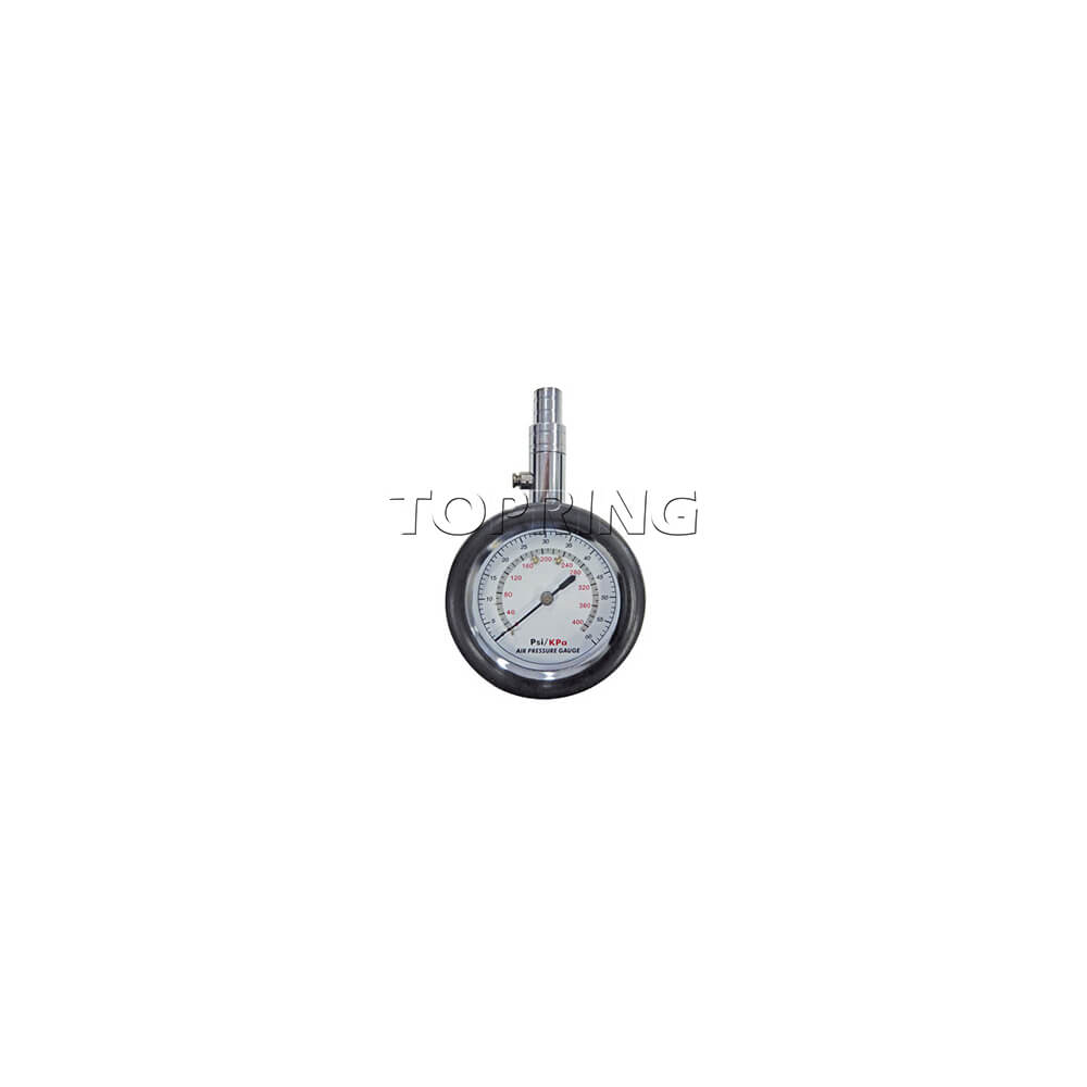 Tire Gauge Dial/Straight 0-60PSI