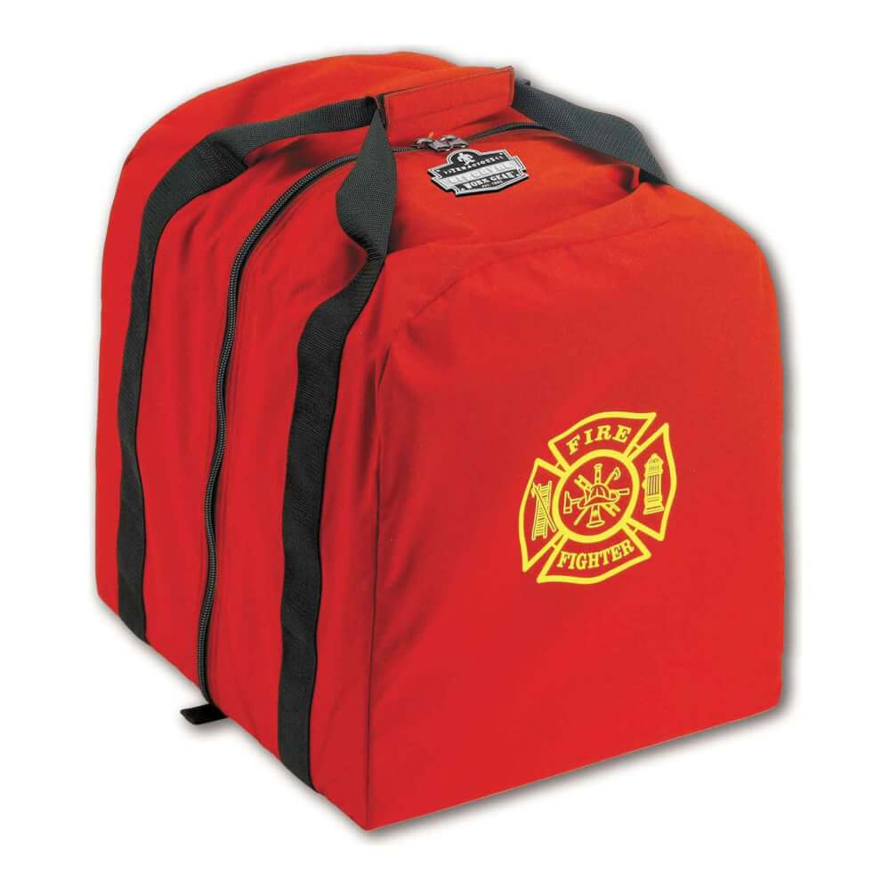 ProFlex&reg; GB5063 5400ci Red Step-In Tall Gear Bag Fire and Rescue Gear Bags