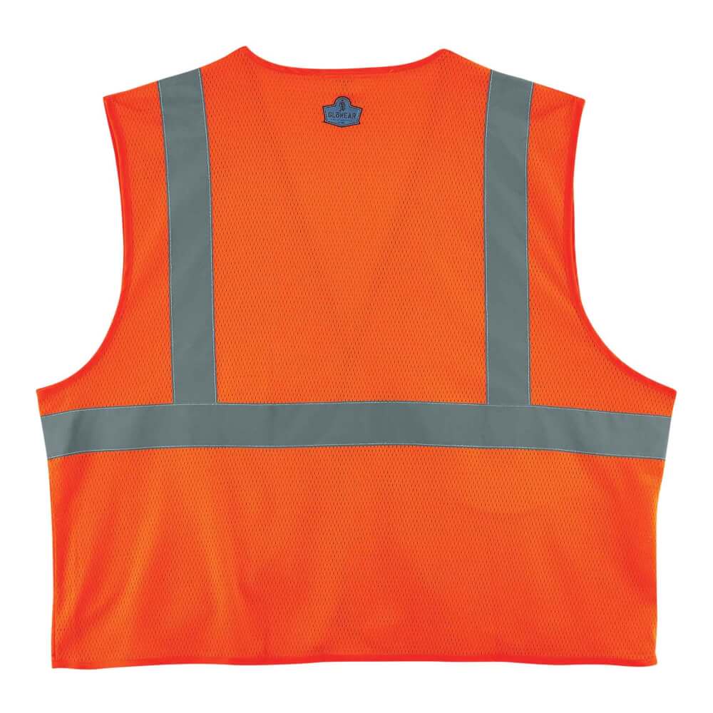 ProFlex&reg; 8220HL S/M Orange Class 2 Standard Safety Vest