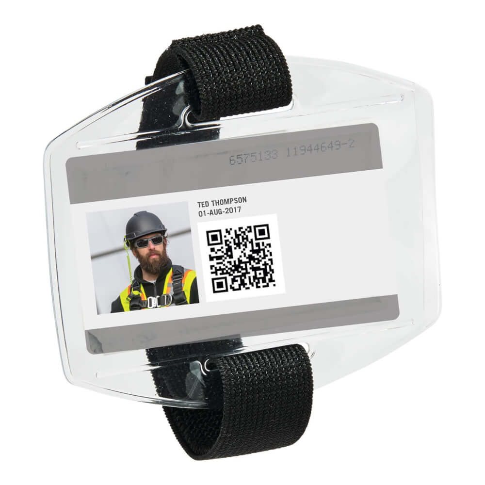 ProFlex&reg; 3386  Black Arm Band ID/Badge Holder id-badge-lanyards
