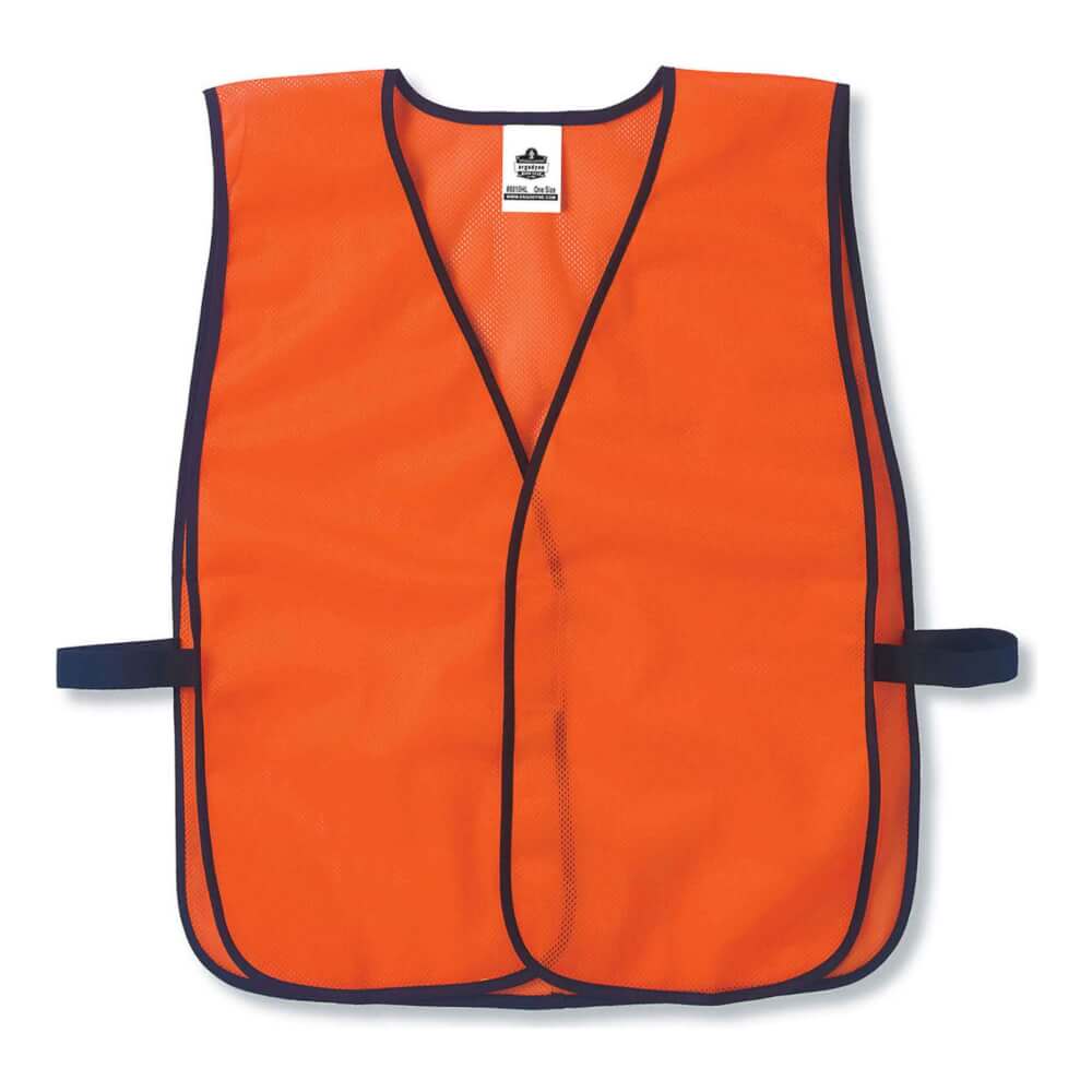 ProFlex&reg; 8010HL  Orange Non-Certified Economy Safety Vest