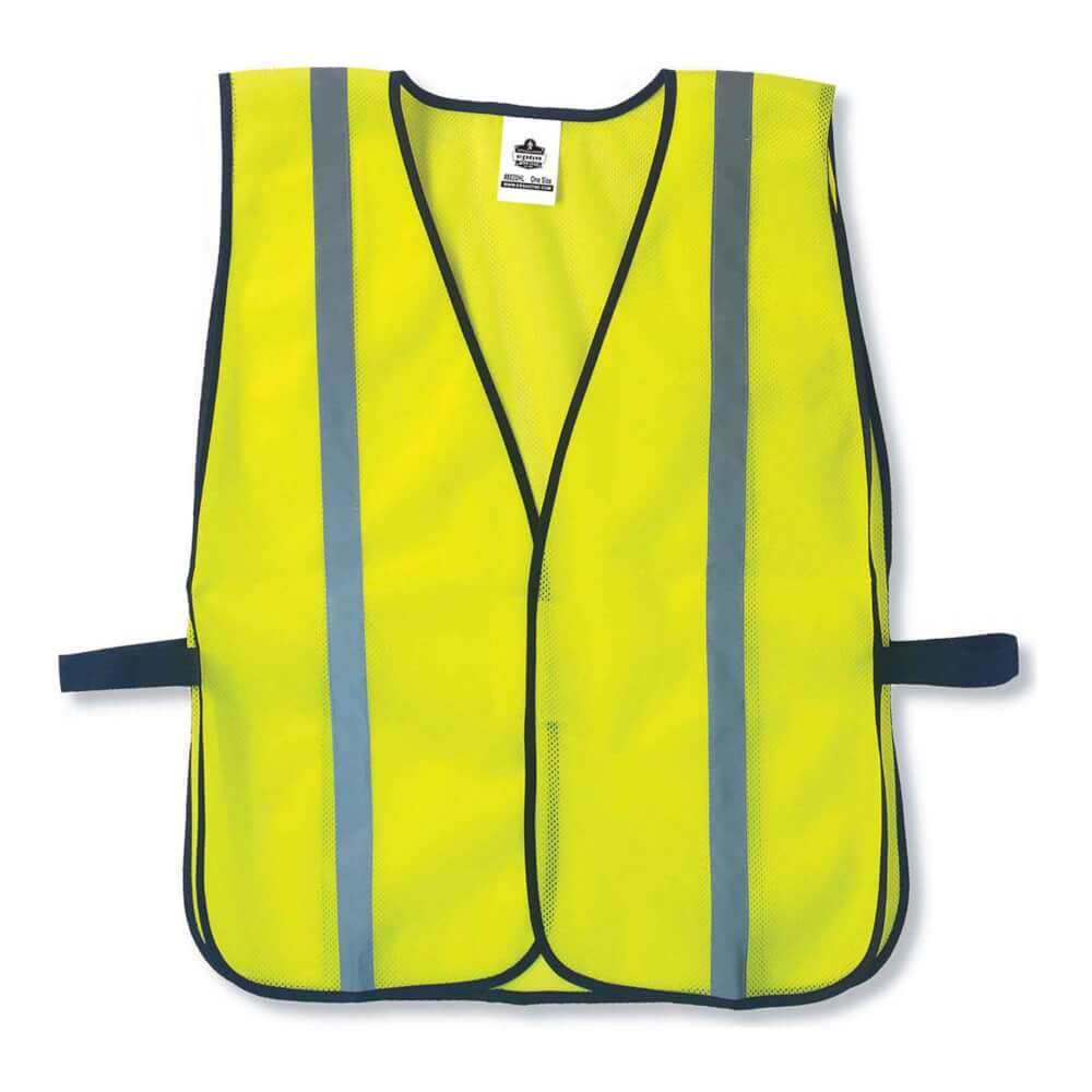 ProFlex&reg; 8020HL  Lime Non-Certified Standard Safety Vest