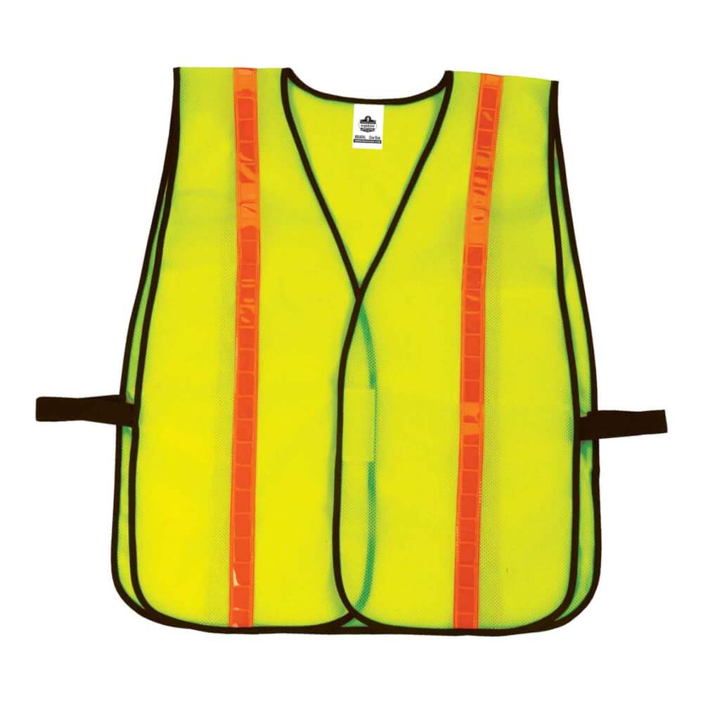 ProFlex&reg; 8040HL  Lime Non-Certified Hi-Gloss Safety Vest