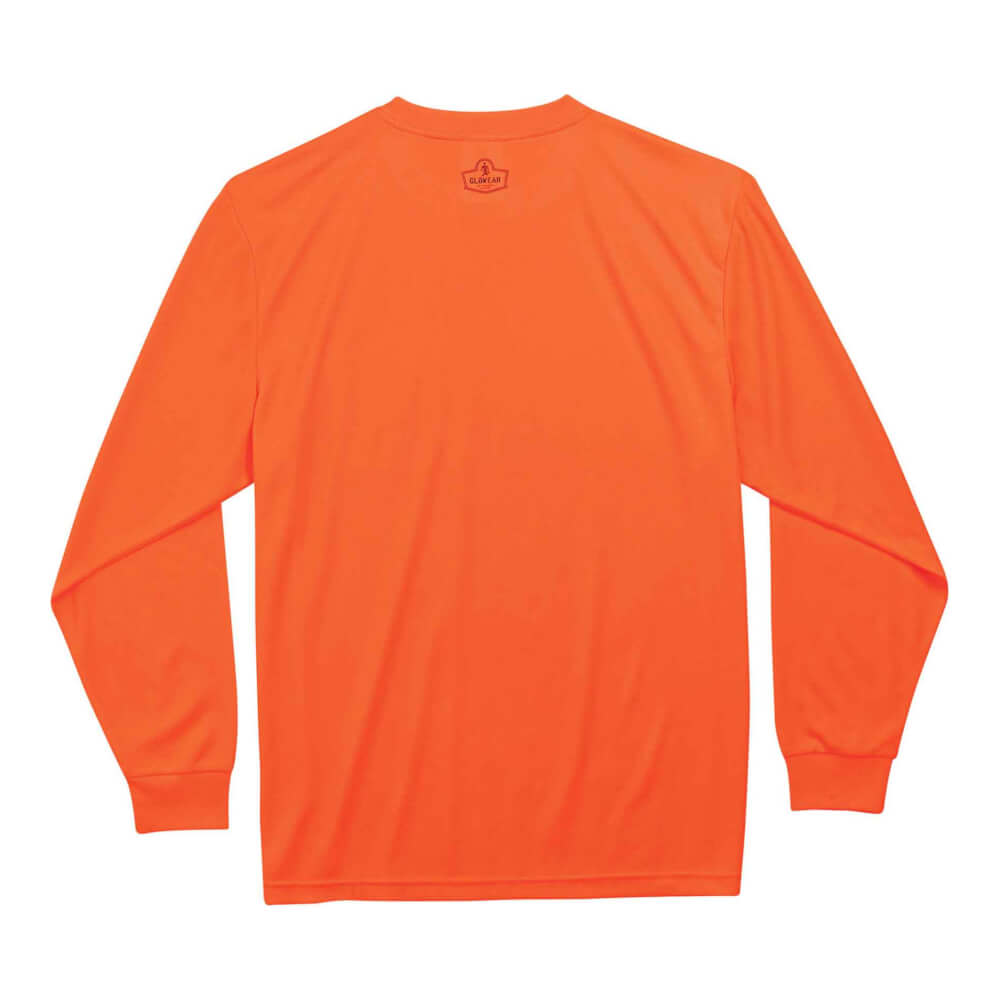 ProFlex&reg; 8091 5XL Orange Non-Certified Long Sleeve Hi-Vis T-Shirts