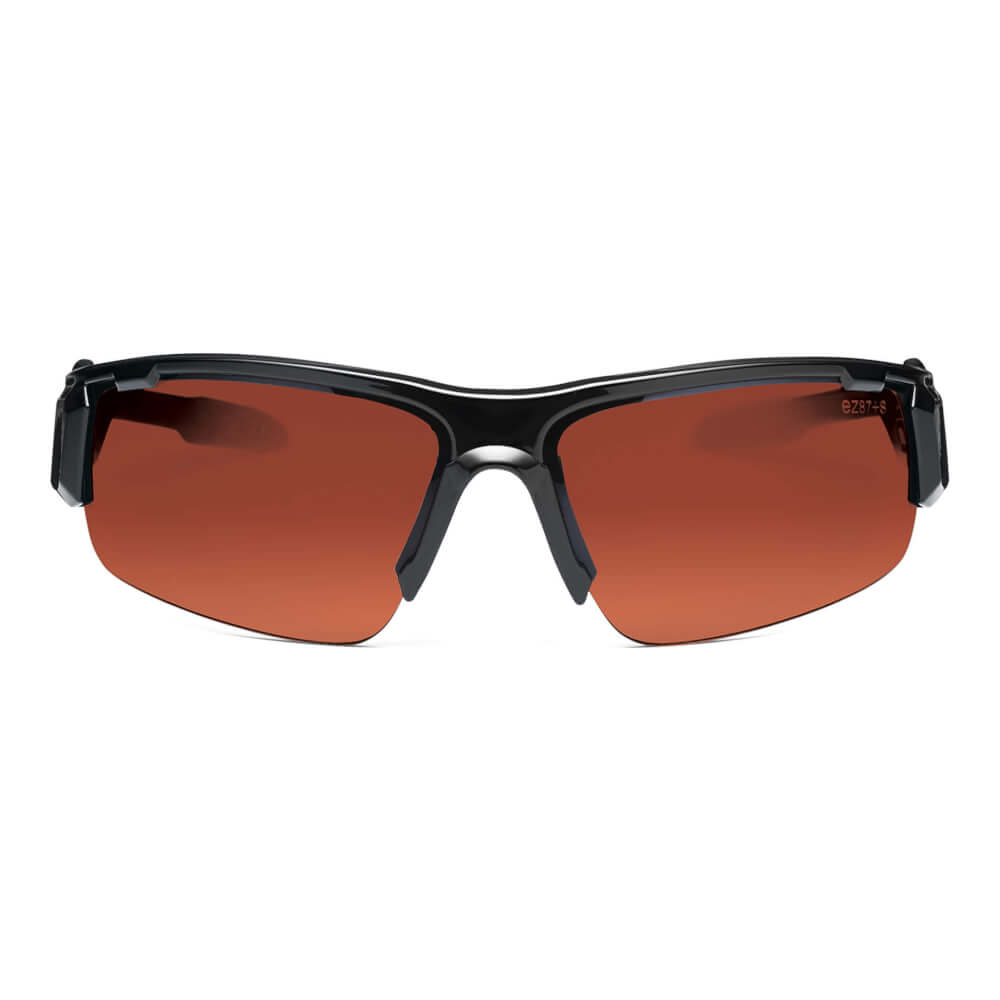 ProFlex&reg; DAGR PZ Copper Lens black Polarized Safety Glasses