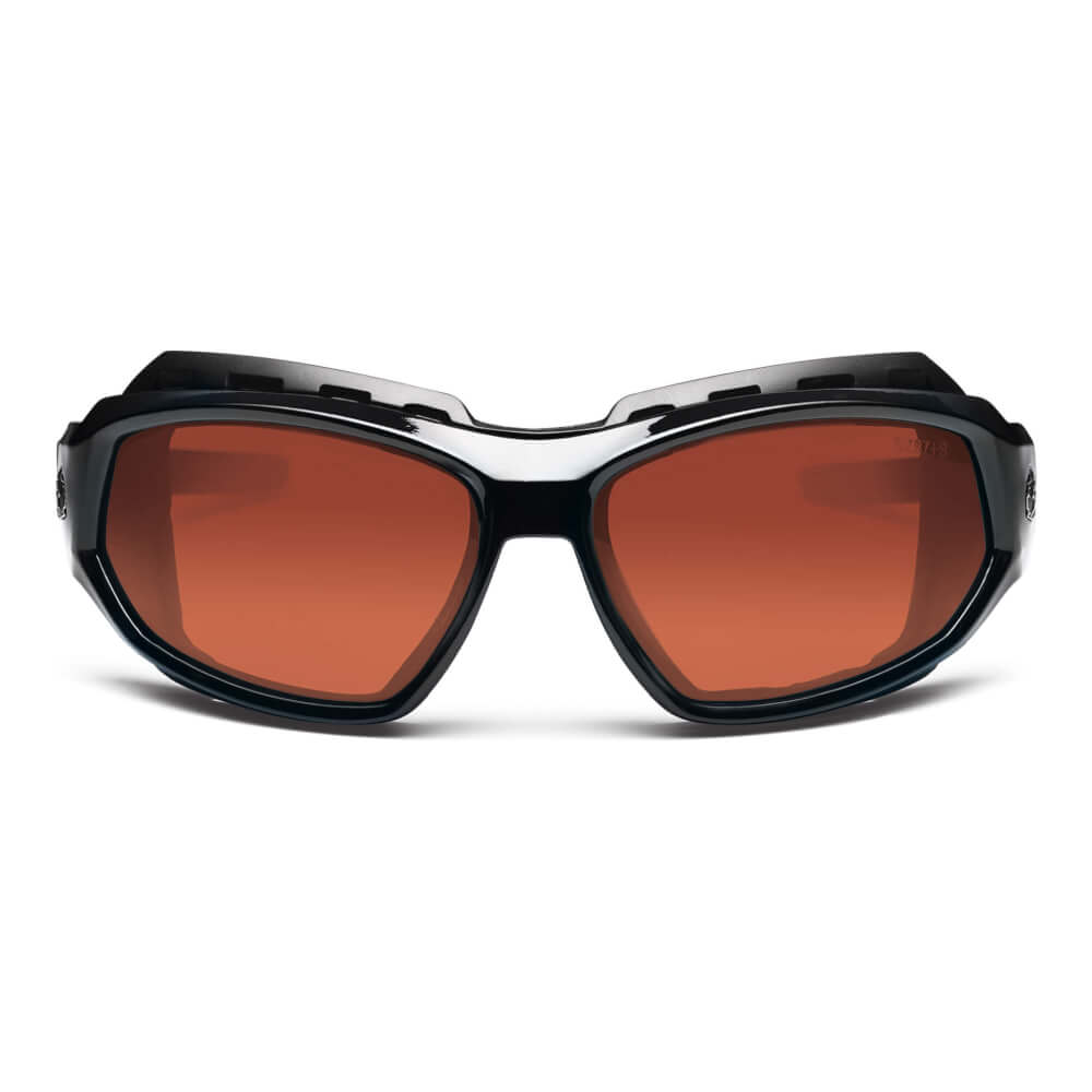 ProFlex&reg; LOKI Copper Lens black Safety Glasses // Goggles