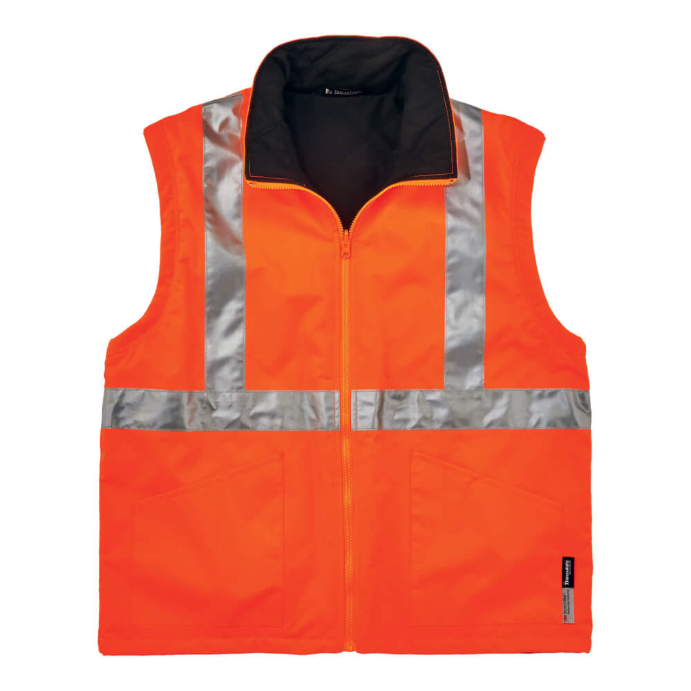 ProFlex&reg; 8385 L Orange Class 3 4-in-1 Hi-Vis Jacket