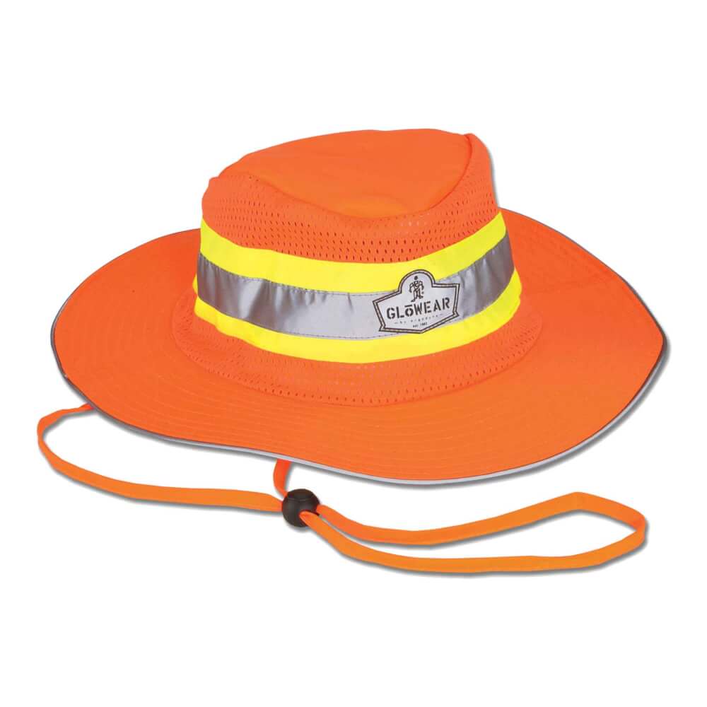 ProFlex&reg; 8935 S/M Orange Class Headwear Hi-Vis Ranger Hat