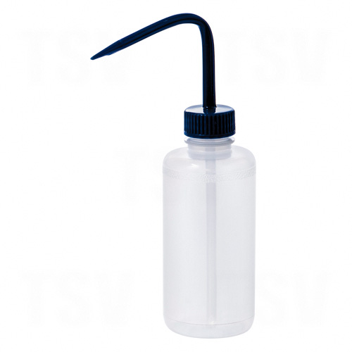 SAFETY WASH BOTTLES (12);BLUE 1000 ML CAP.