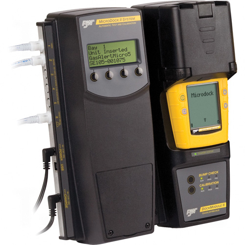 GasAlertMicro 5 Series Multi-Gas Detectors - Microdock II Docking Options