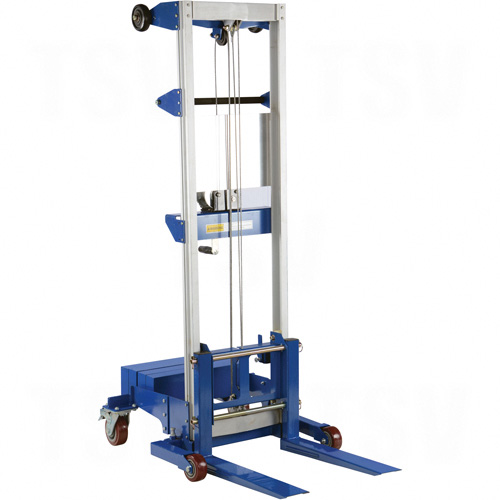 Winch-Operated Fork Lift Stacker - Counterbalance Design