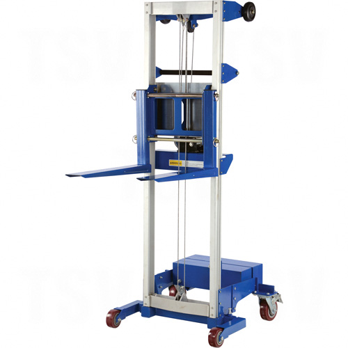 Winch-Operated Fork Lift Stacker - Counterbalance Design