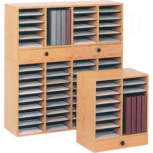 Adjustable Compartment Literature Organizer