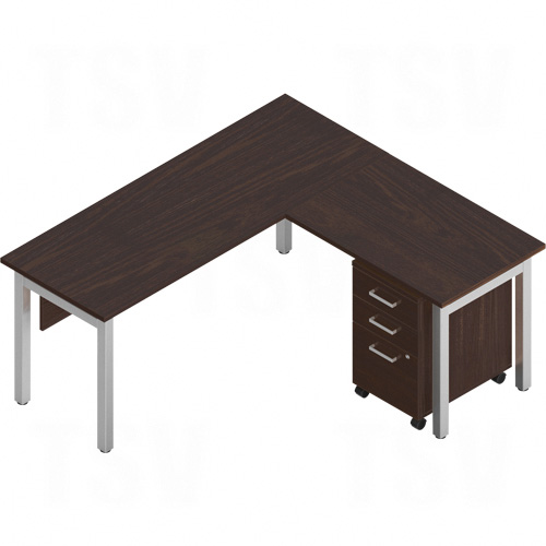 Ionic L-Shaped Desk Suites