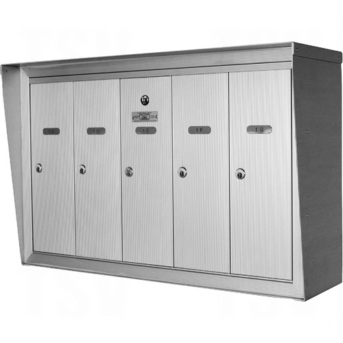 Single Deck Wall Mounted Mailboxes