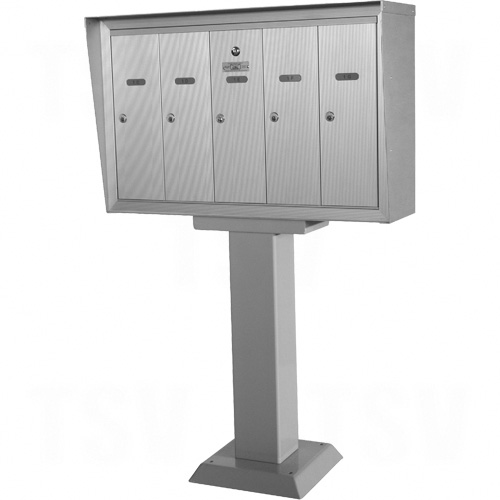 Single Deck Pedestal Mailboxes