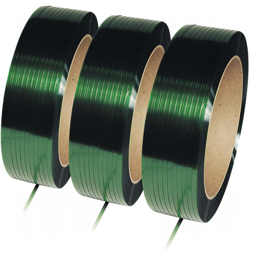 STRAPPING POLY 1/2&quot; GREEN P.E.T 7200'