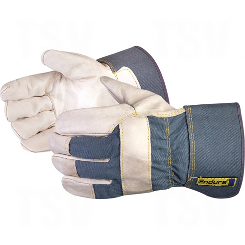 Endura&reg; Cotton Palm Lined Grain Fitters Gloves