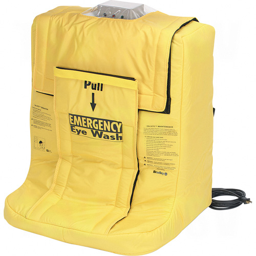 On-Site&reg; Gravity-Fed Eyewash Station With Heater Jacket