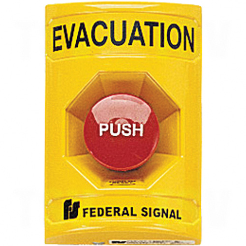Push Button Station -For Vandal-resistant Activation Of Emergency Systems