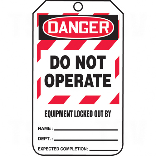 Lockout Tags