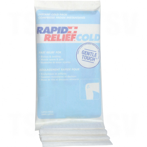 Instant Cold Packs W/Self-Adhering Compression Wrap