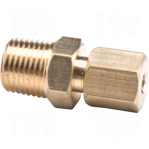 Compression Connector-tube To Male Pipe