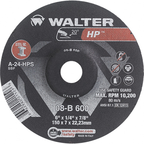 Depressed Centre Grinding Wheels - HP&trade; Type 27