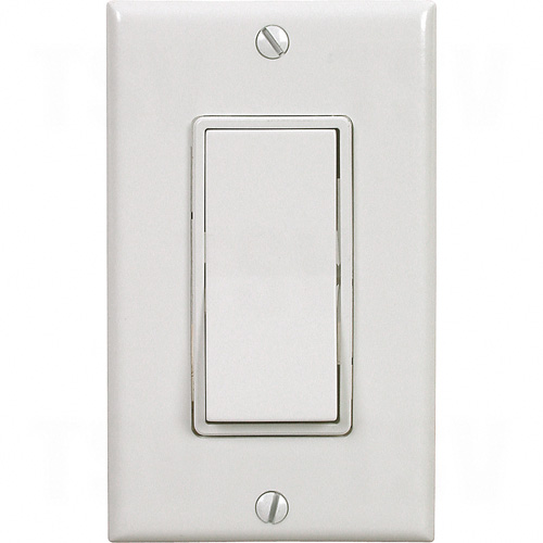 Decora AC Quiet Rocker Switch - Single-Pole